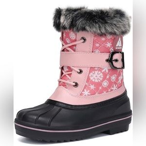 NEW Little Kid 11 rain/snow/winter boots COMFORTABLE and WARM